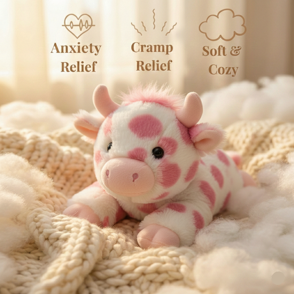 Pink Highland Cow Plush – Rosa®